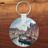 Little Venice River Boat Sleutelhanger (Voorkant)