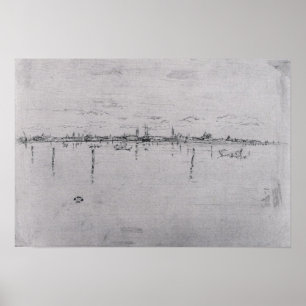 Little Venice van James Abbott McNeill Whistler Poster