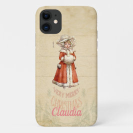Little Victoriaans Caroler Custom Kerstmis Case-Mate iPhone Case