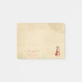 Little Victoriaans Caroler Custom Kerstmis Post-it® Notes