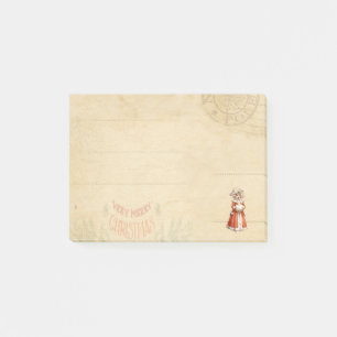 Little Victoriaans Caroler Custom Kerstmis Post-it® Notes