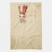 Little Victoriaans Caroler Custom Kerstmis Theedoek (Verticaal)