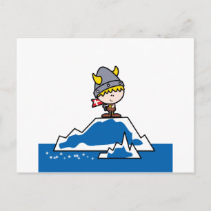 Little Viking Boy Briefkaart