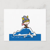 Little Viking Boy Briefkaart (Voorkant)