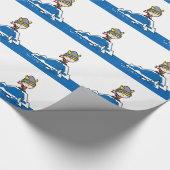 Little Viking Boy Cadeaupapier (Hoek)