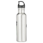 Little Viking Horse Logo Water Bottle Waterfles (Achterkant)