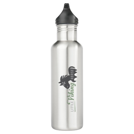 Little Viking Horse Logo Water Bottle Waterfles (Rechts)
