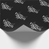 Little Viking in Training Wikinger Cadeaupapier (Hoek)