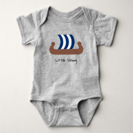 Little Viking Ship Baby Jersey Bodysuit