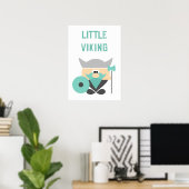 Little Viking Wall Art Poster (Thuiskantoor)