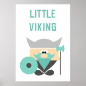 Little Viking Wall Art Poster (Voorkant)