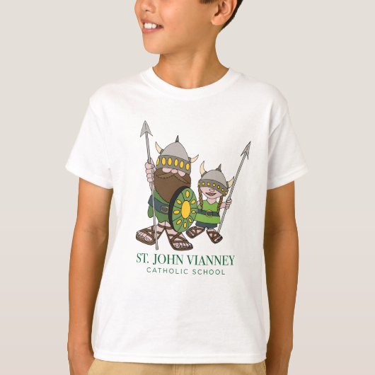 Little Vikings Boys' T-Shirt (Voorkant)