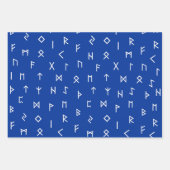 Little Vikings en Viking runt illustraties Inpakpapier Vel (Voorkant)