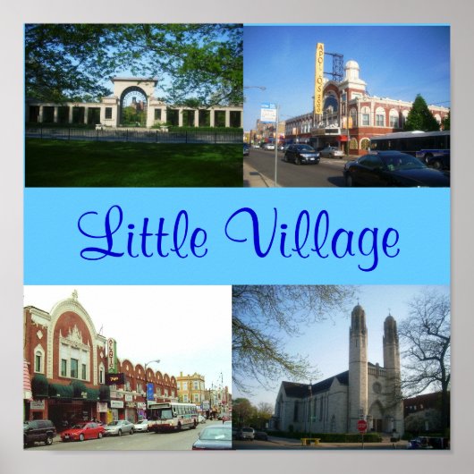 Little Village Poster (Voorkant)