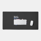 Little Villainz Logo Epic Desk Pad (Keyboard & Muis)