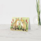 Little Vixens Kaart (Voorkant)