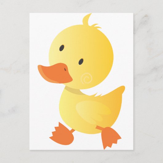 Little Walking Duck Briefkaart (Voorkant)