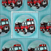 Little Water Fire Truck Stof (Delen)
