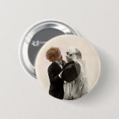 Little Wedding Ronde Button 5,7 Cm (Voorkant /achterkant)