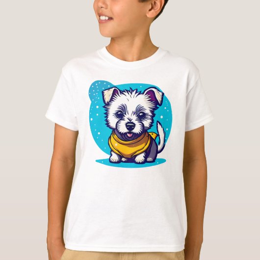 Little Westie T-Shirt (Voorkant)