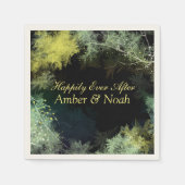 Little Whimsical Forest Wedding Servet (Voorkant)