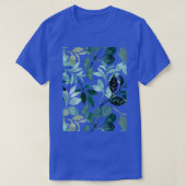 Little White blue Flowers 1 T-shirt (Design voorkant)