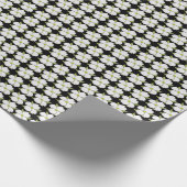 Little White Dogwood Flowers Wrapping Paper Cadeaupapier (Hoek)