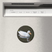 Little White Duck Magneet (Insitu (Vaatwasser))
