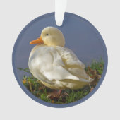 Little White Duck Ornament (voorkant)