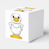 Little White Duck Standing Thunder_Cove Bedankdoosjes (Achterkant)