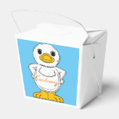 Little White Duck Standing Thunder_Cove Bedankdoosjes (Achterkant)