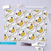 Little White Duck Standing Thunder_Cove Tissuepapier (Craft)