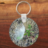 Little White Feather 1 Sleutelhanger (Voorkant)