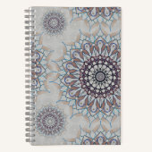 Little White Floral Fallen Notitieboek (Voorkant)