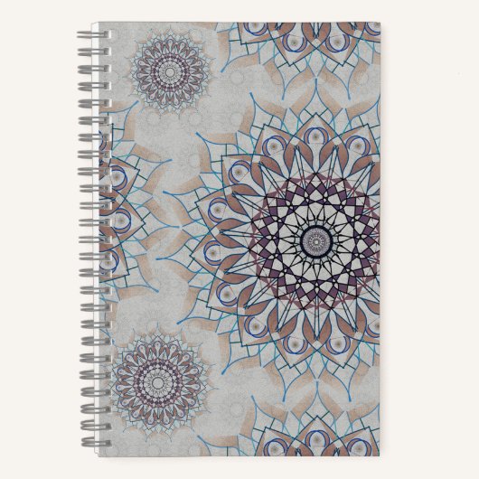 Little White Floral Fallen Notitieboek (Voorkant)