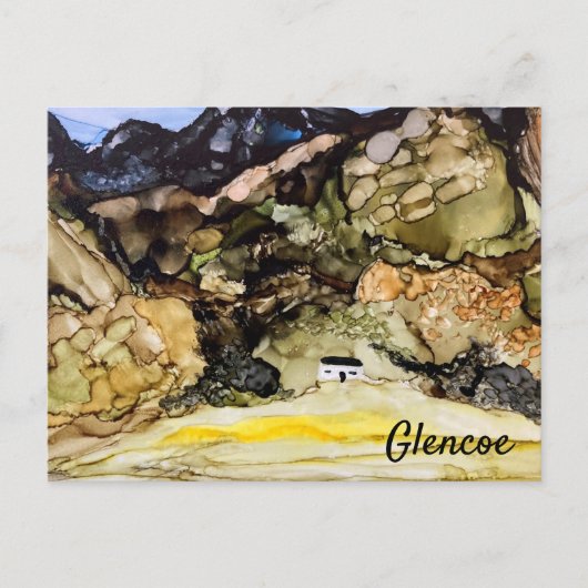 Little White House Glencoe Briefkaart (Voorkant)