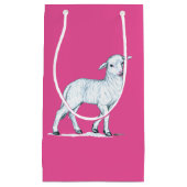 Little White Lamb Klein Cadeauzakje (Voorkant)
