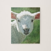 Little White Lamb Legpuzzel (Verticaal)