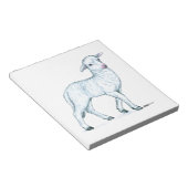 Little White Lamb Notitieblok (Schuin)