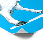 Little White Lamb Poster (Hoek)