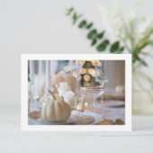 Little White Pumpkin Table Setting Invision (Staand voorkant)