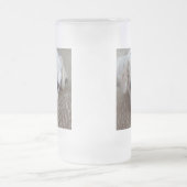 Little White Teacup Poodle Dog Matglas Bierpul (Center)