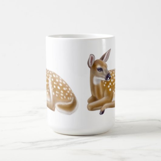 Little Whitetail Deer Fawn Mok (Center)