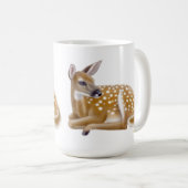 Little Whitetail Deer Fawn Mok (Voorkant rechts)