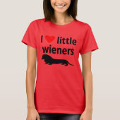 LITTLE WIENERS-T-SHIRT T-SHIRT (Voorkant)