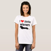LITTLE WIENERS-T-SHIRT T-SHIRT (Voorkant volledig)