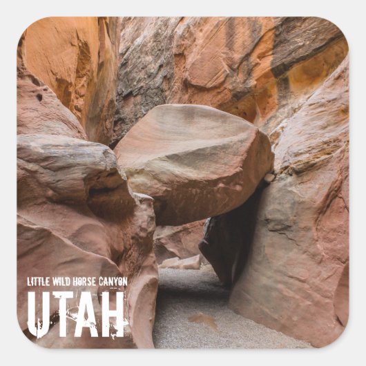 Little Wild Horse Slot Canyon - Utah - Sticker (Voorkant)
