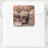 Little Wild Horse Slot Canyon - Utah - Sticker (Tas)