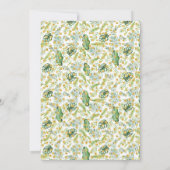 Little Wild One op Way Safari Animal Shower Kaart (Achterkant)