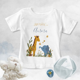Little Wild One Schattigee babydieren Bloemen